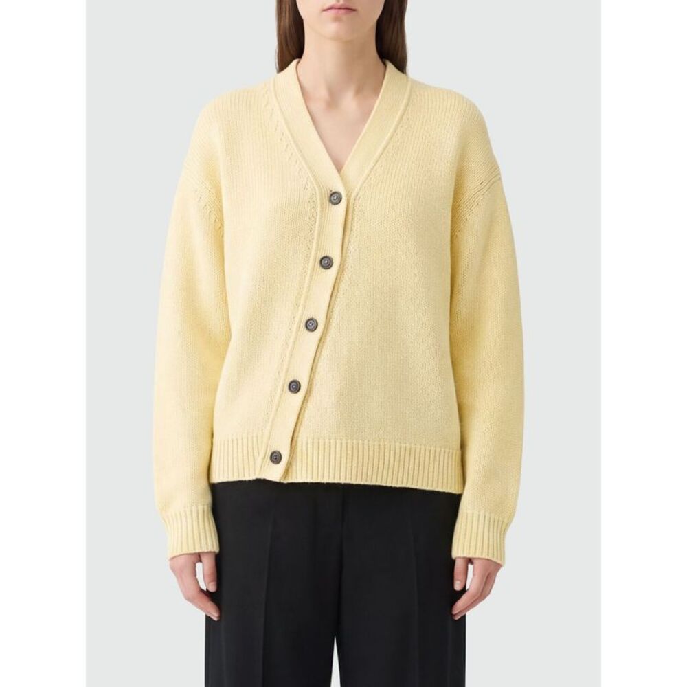 Jil Sander Women Jil Sander Wool And Cashmere V-Neck Cardigan With Buttons